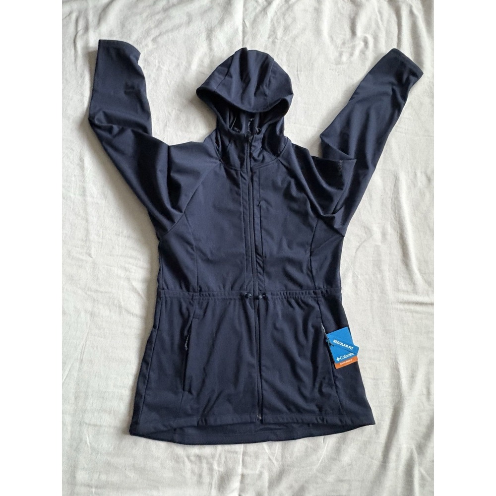 NEW Columbia Omni-Shield Flora Park II Soft Shell Hooded Jacket Women's MEDIUM